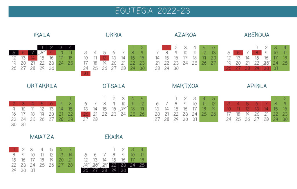 EGUTEGIA 2022-23
